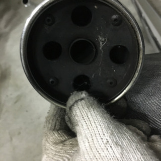 GS400 社外2本出しマフラー