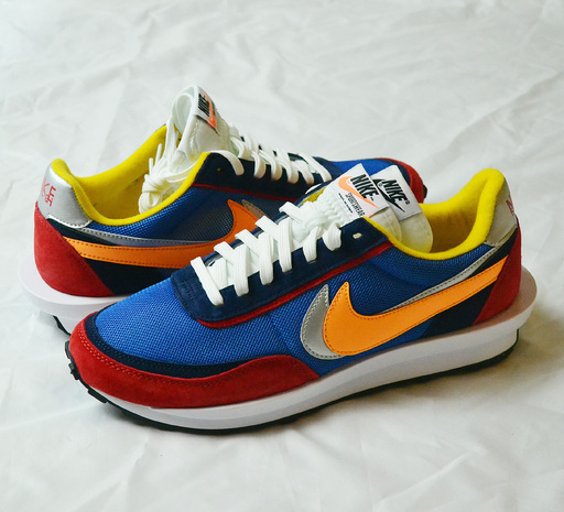 未使用/新古品■ナイキ x サカイ LD Waffle ワッフル■NIKE×SACAI■ブルーマルチ/Blue Multi■⑤