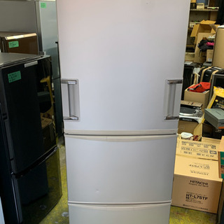 冷蔵庫 シャープ 3ドア ファミリーサイズ 2011年 両開きドア SJ-WA35S