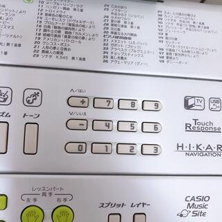 ☆全国発送対応☆交渉可☆【CASIO】キーボード LK-202TV マイク付き