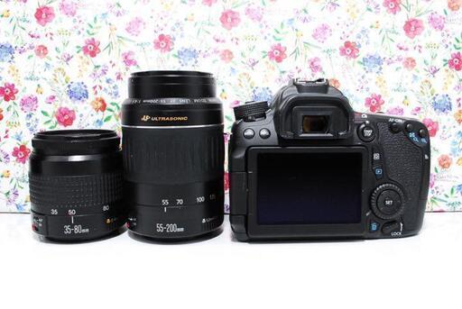☆全国発送対応☆交渉可☆◇超人気◇Canon 70D ダブルレンズセット