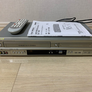 DXアンテナ DVD/VHS コンビネーションデッキ DV-140V