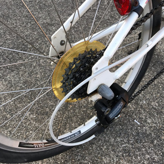 ダホン  スピード 8速折りたたみ自転車 クロモリ