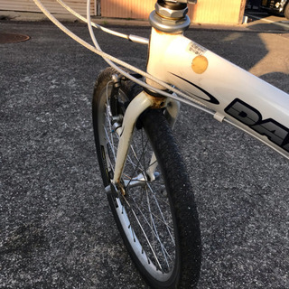 ダホン  スピード 8速折りたたみ自転車 クロモリ