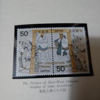 相撲記念切手SUMO