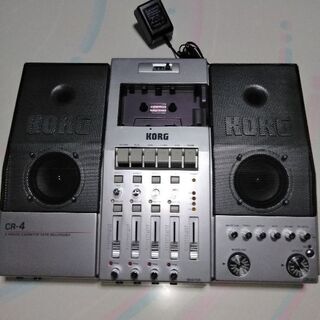 KORG CR- 4   4トラックカセットテープレコーダー値引...