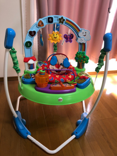 お値下げ可 フィッシャープライス ジャンパルー バウンサー生後3ヶ月～一歳半まで お値下げ可能♡