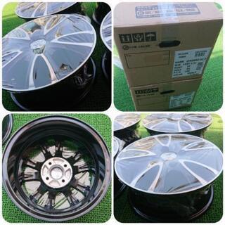 ①【新品未使用】セレブロSC-5社外14インチブラポリアルミホイール 一台分！ 
フィット、ヴィッツ、マーチ、スイフト、ノート？？