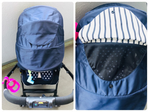 コンビ ベビーカー メチャカルハンディ オート4キャス おまけ バンボ