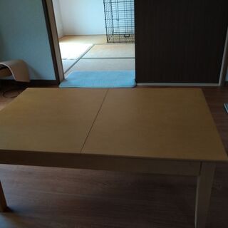 大きさ変わるテーブル