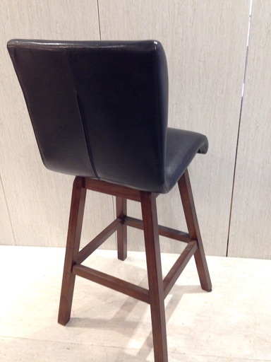 ☆1778☆カウンターチェア 回転イス バーチェア ハイチェア 木製イス