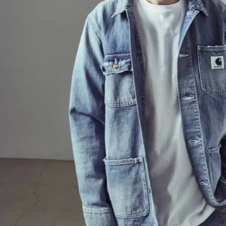 美品 ロンハーマン×カーハート デニムカバーオールジャケット Msize