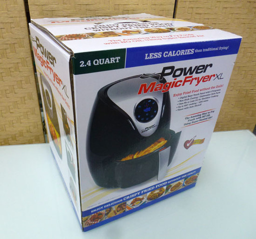 未使用品 パワーマジックフライヤー Power MagicFryer XL  ノンオイル調理