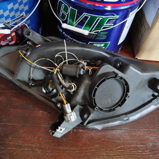 Z33　前期　イカリング　ヘッドライト　左右　中古