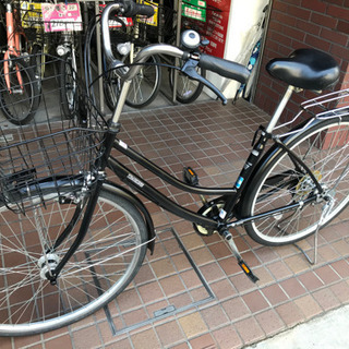 ☆美品☆27インチ 外装6段変速 ledオートライト付き ブラック - その他 