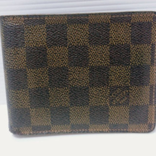 近隣なら配送！【正規品】ルイヴィトン ダミエ 二つ折り財布 SP0036