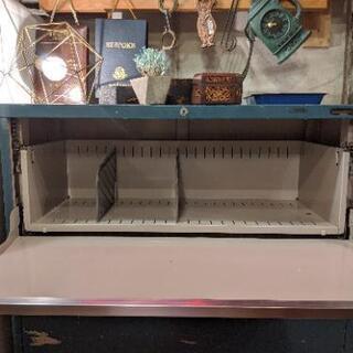 【売約済み】インダストリアル　チェスト　スライド式　無骨　男前　タンス　検　ドキュメント　スチール　ロッカー　okamura pacific furniture servis pfs lyon l locker アメリカン　リヨン　工具　工具箱　工具入れ　DULTON　ダルトン　ツールボックス　ツールキャビネット　sk11 スナップオン　Snap on ガレージ　キット　ローラーキャビネット　 売約済み】インダストリアル チェスト スライド式 無骨 男前 タンス 検