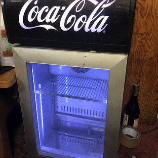 コカコーラ 冷蔵庫　JR-CC25A レトロ ストッカー　冷えます