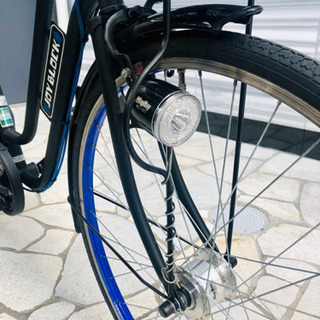アサヒサイクル 27型 自転車 ジョイブロック276S ブラック/ブルー/外装6段変速 FJC76S