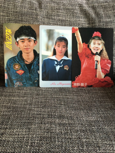 【希少❗️】南野陽子、宮沢りえ、内海光司:光GENJI