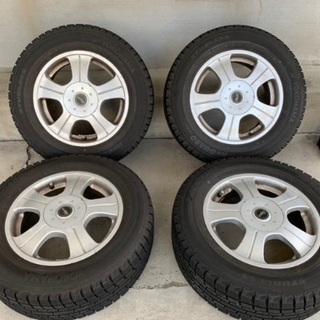 【中古】 スタッドレス 4本セット 15インチ 6J +38 1...