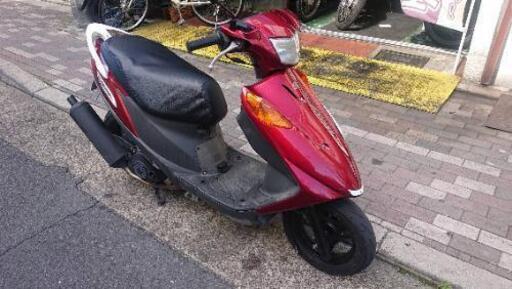 人気の赤！ アドレスV125G 純正セキュリティ付