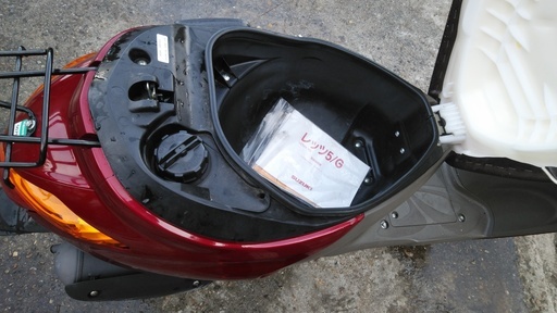 ⭐スズキレッツ5 CA47A 赤 レッツ4の後継車 4スト空冷インジェクション