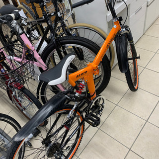 折りたたみ自転車 MYPALLAS M-670 折りたたみ 自転車 6段ギア サイズ26