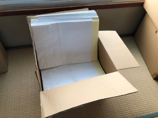 宅配袋(1枚22円) 紙封筒　250枚　白