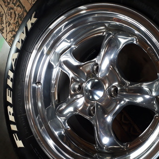 WORK GOOCARS ワーク　グッカーズ　１５インチ　１０Ｊ　２本　ファイヤーストーン　２９５／５０Ｒ１５