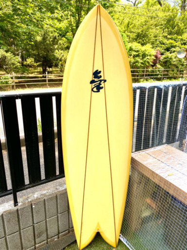 【美品】KI Surfboard 櫛本喜彦 氣 サーフボード バンドシェイプ