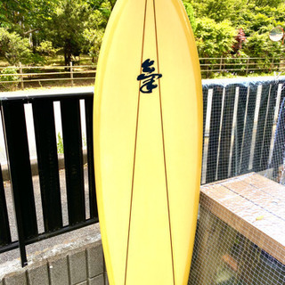 【美品】KI Surfboard 櫛本喜彦 氣 サーフボード バ...