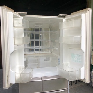 SHARP 6ドア冷蔵庫 440L SJ-XF44T-S 2011年製