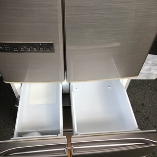 SHARP 6ドア冷蔵庫 440L SJ-XF44T-S 2011年製