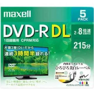 maxell DVD-R DL 5PACK