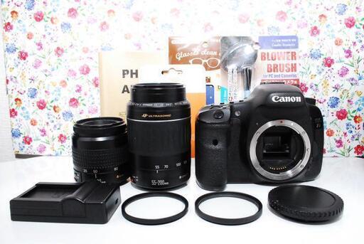 ✨豪華セット✨スマホ転送可✨Canon 7D Mark Ⅱ ダブルレンズセット ✨