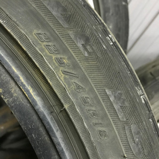 最終値下げ18インチ日産リーフに履いてたホイールです