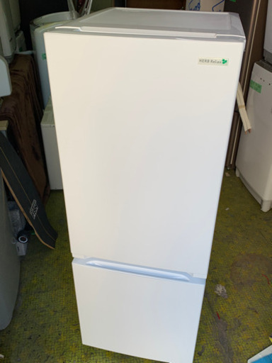美品 使用期間短 冷蔵庫 ヤマダ電機 2018年 大きめ2ドア 1-2人 156L YRZ-F15E1 川崎区 KK