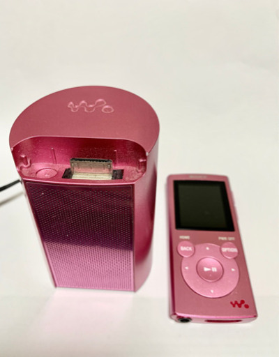SONY ウォークマン NW-E062K、スピーカー付き