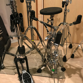 ドラムハードウェア一色 ハードケースセット】