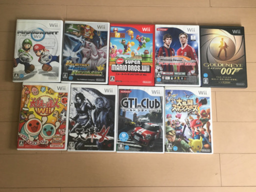 価格交渉あり】wii本体 + リモコン2つ + 太鼓の達人 達人 + ソフト9