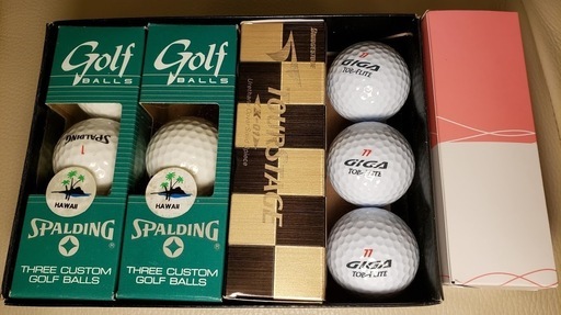 Spalding Topflite Bidgiston などゴルフボール１５個セット やもる2 西武柳沢のスポーツの中古あげます 譲ります ジモティーで不用品の処分