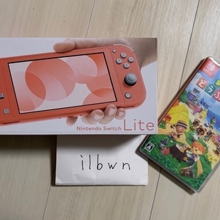 新品未使用Nintendo Switch lite あつまれどう...