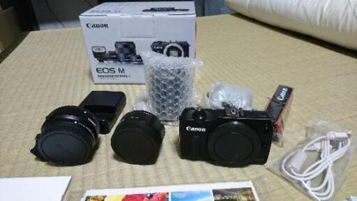 Canon EOS M ダブルレンズキット カメラ