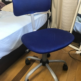 椅子　チェア　青　ブルー