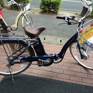 21テクノロジー 折り畳み 24インチ 電動アシスト自転車 青 未使用