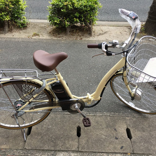 21テクノロジー 折り畳み 24インチ 電動アシスト自転車 クリーム 未使用 21テクノロジー 折り畳み 24インチ 電動アシスト自転車 クリーム 未使用