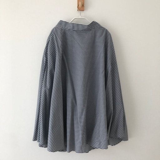 終了 極美品 ユニクロ 太ストライプ くすみブルー ホワイト ロングスカート Mサイズ かのん 河内長野 のスカートの中古 古着あげます 譲ります ジモティーで不用品の処分