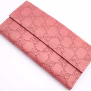 《GUCCI グッチシマ ダブルホック 長財布》143389 ABランク 箱