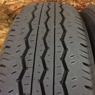 BS ECOPIA RD-613 STEEL 195/80R15 107/105L LT 15インチ 夏タイヤ 4本 2016年製 ハイエース等 (VTC179) クレジットカード QR決済可能